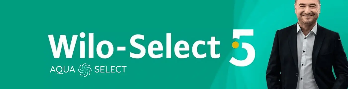 Select Five Wilo-Select 5 Online – Новата Генерация за Оразмеряване на Помпи