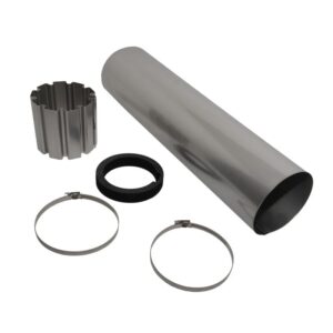 Охлаждащ мантел за 4" сондажна помпа - вертикален - 500 мм