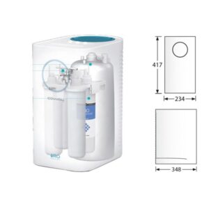 Coway P-160L Circle - 6-степенна система за пречистване на вода с обратна осмоза