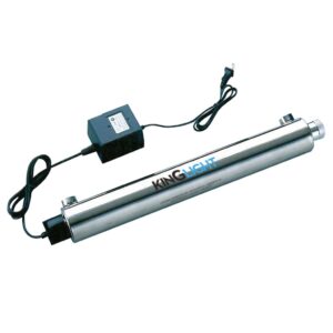 Комплект UV лампа за дезинфекция на вода KingLight 1200 l/h - 24 W, с трансформатор